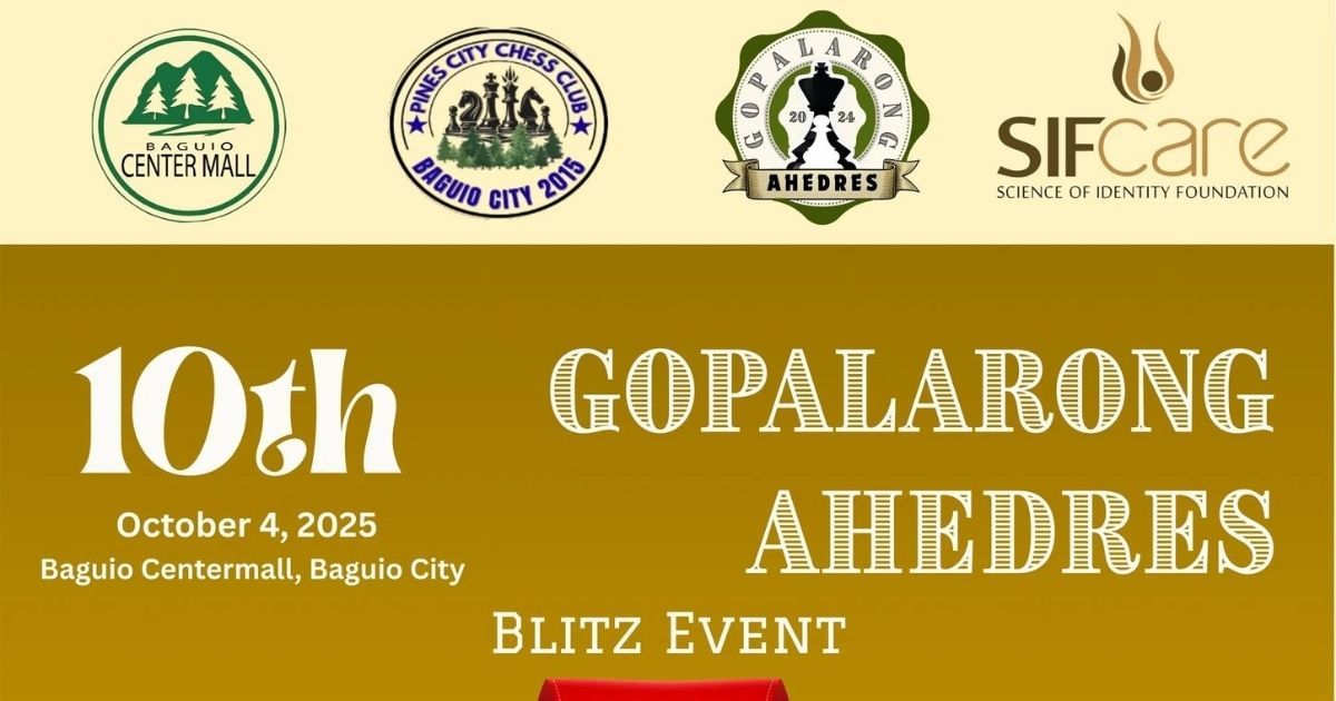 Official poster: 10th Gopalarong Ahedres