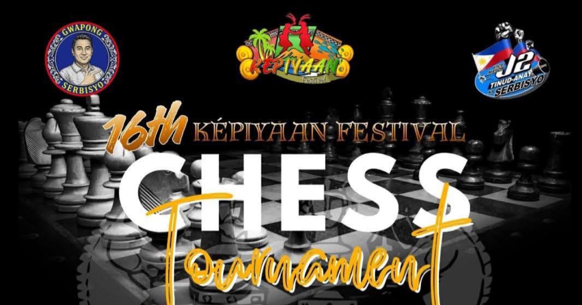 Official poster: 16th Kepiyaan Festival Chess Tournament