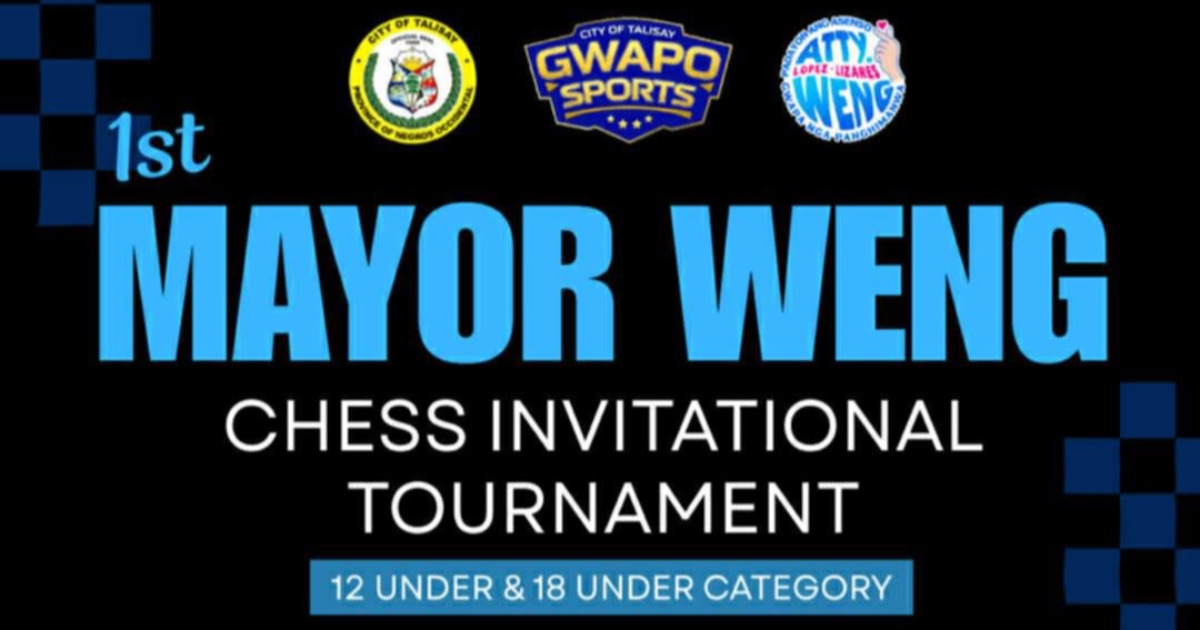 Official poster: 1st Mayor Weng Chess Invitational Tournament