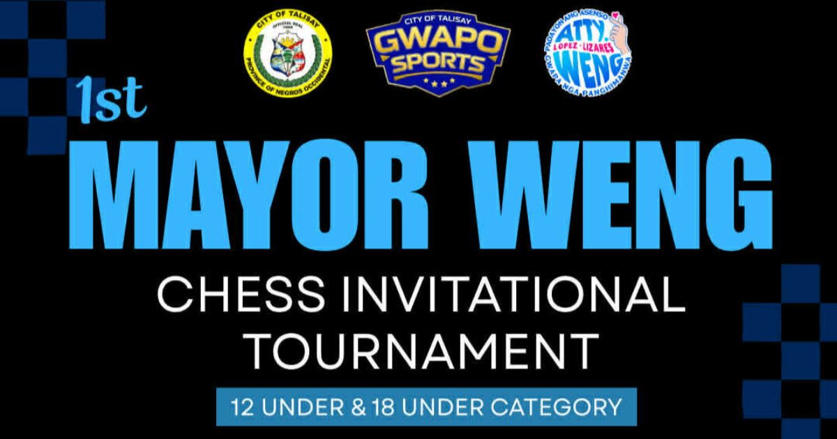 Official poster: 1st Mayor Weng Chess Invitational Tournament