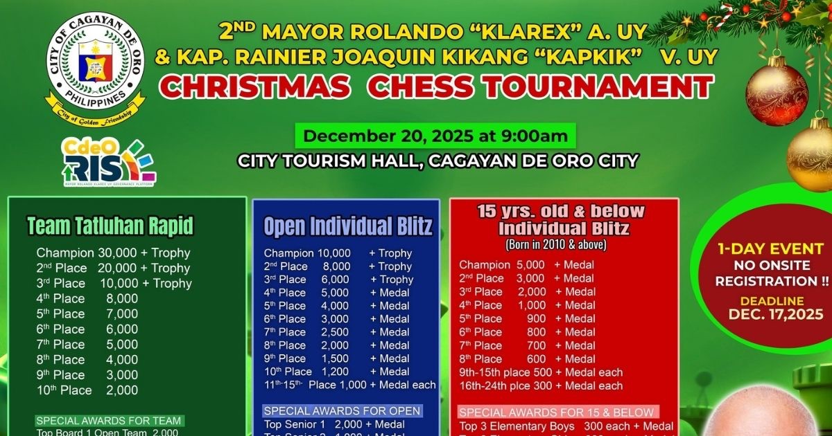 Official poster: 2nd Mayor Rolando "Klarex" A. Uy & Kap. Rainier Joaquin Kikang "Kapkik" V. Uy