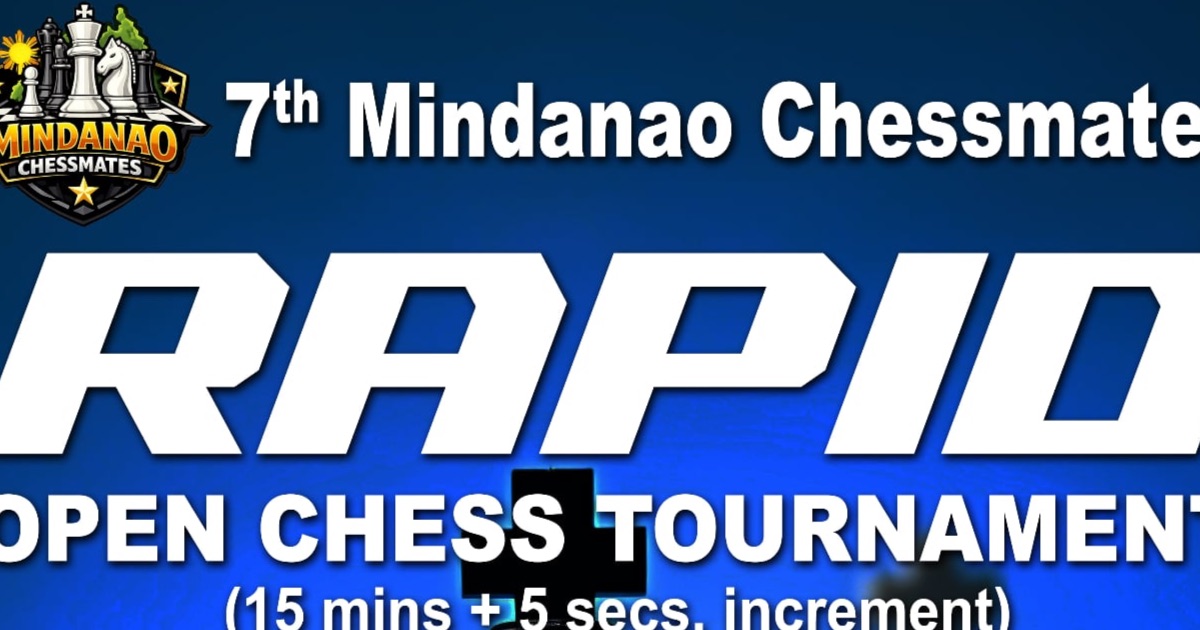 Official poster: 7th MC Rapid Open Chess Tournament
