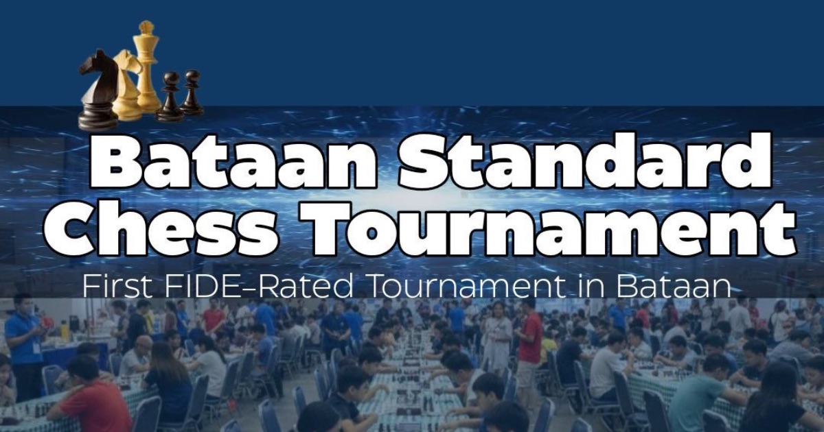 Official poster: 8th Bataan Standard Chess Tournament
