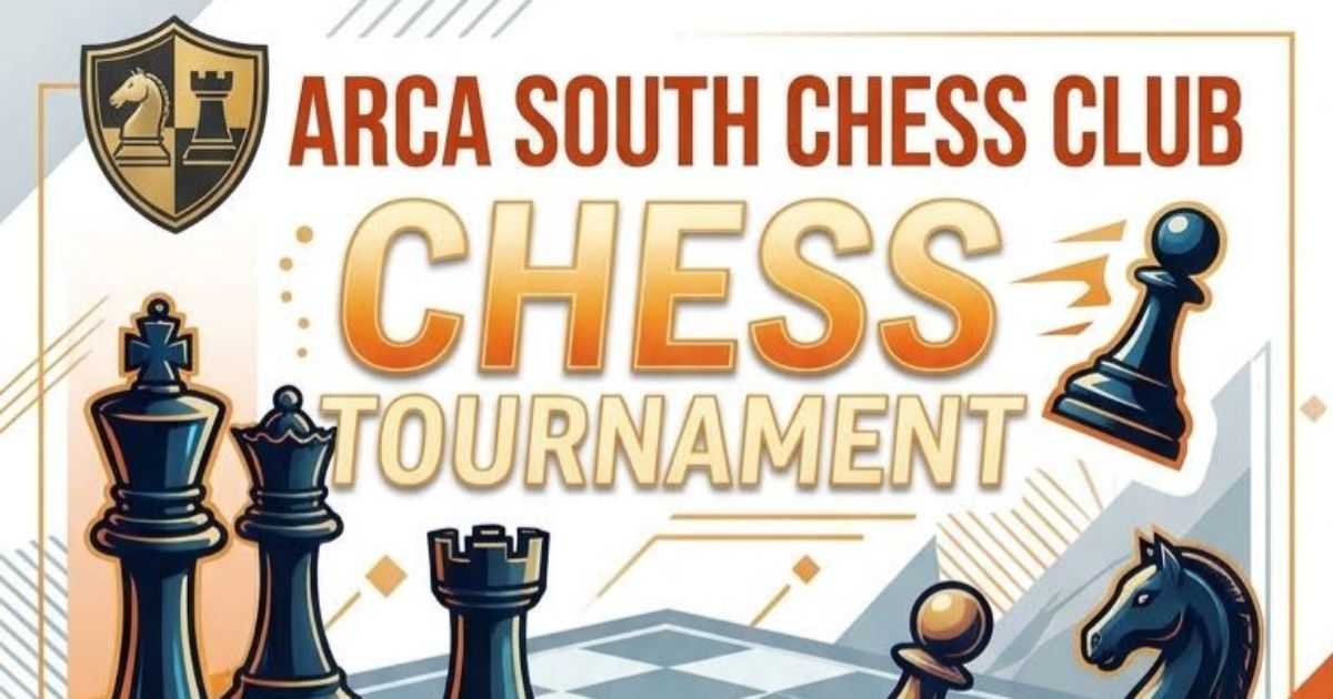 Official poster: ASCC Chess Tournament