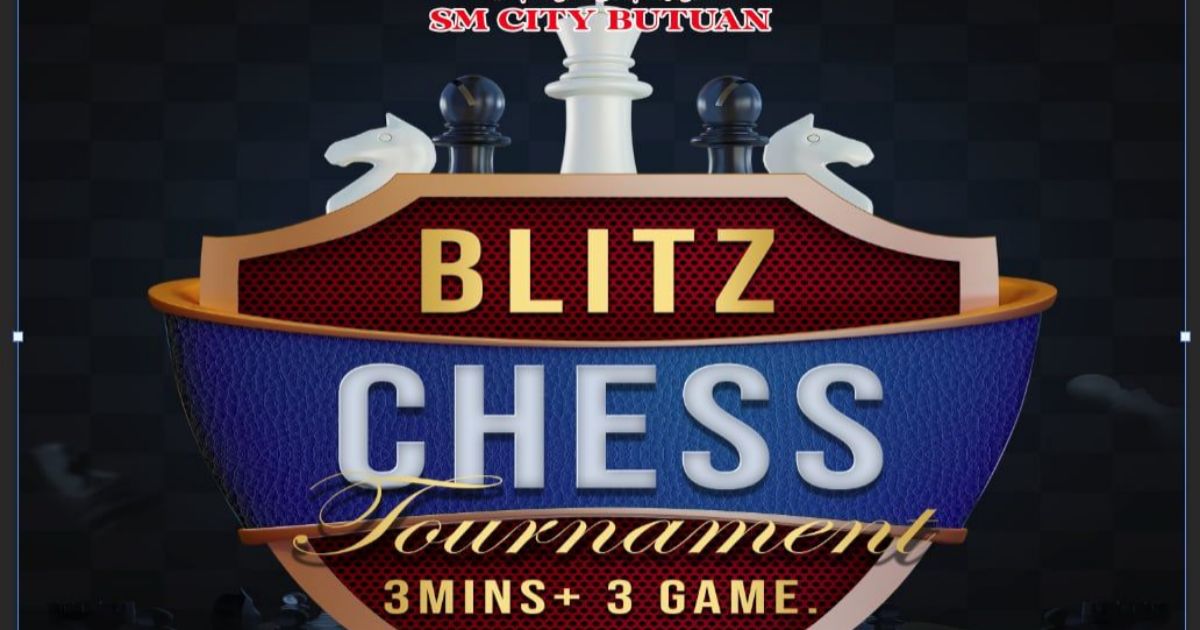 Official poster: Blitz Mini Chess Tournament