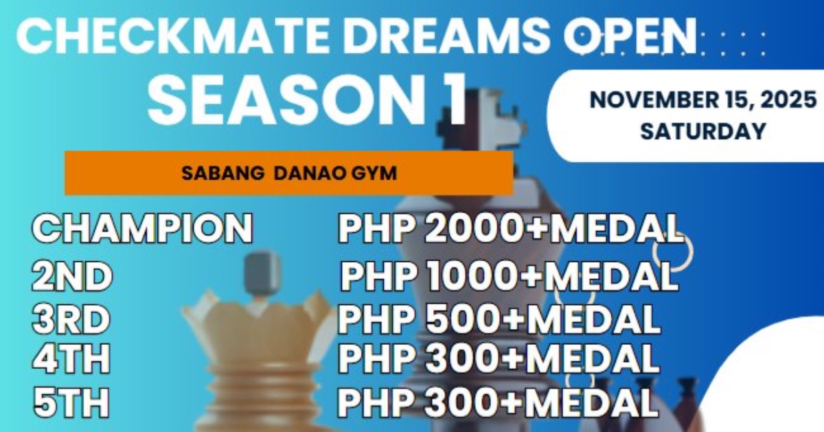 Official poster: Checkmate Dreams Open Season 1