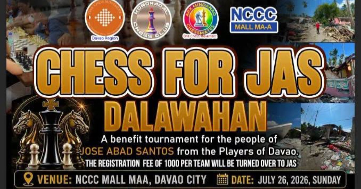 Official poster: Chess For Jas Dalawahan