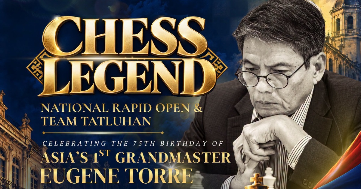 Official poster: Chess Legend: National Rapid Open & Team Tatluhan
