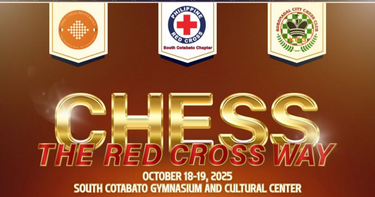 Official poster: Chess The Red Cross Way