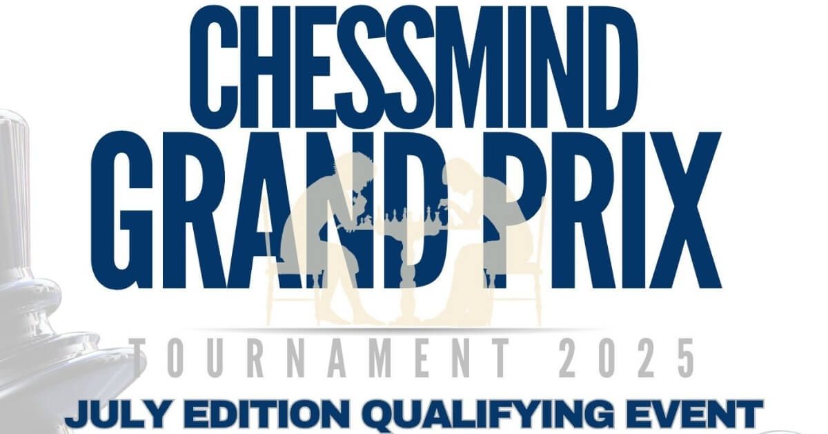 Official poster: Chessmind Grandprix Tournament 2025