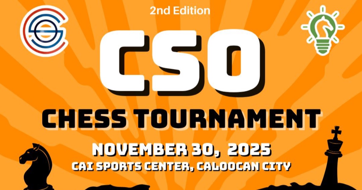 Official poster: CSO Chess Tournament: 2nd Edition