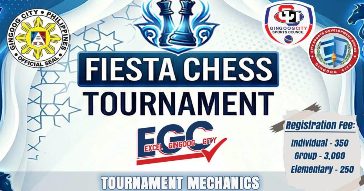 Official poster: Fiesta Chess Tournament EGC 2026