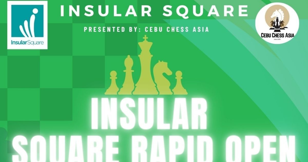 Official poster: Insular Square Rapid Chess Open Bilbao Edition