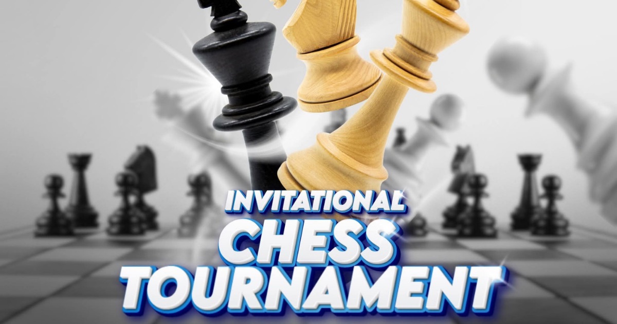 Official poster: Invitational Chess Tournament