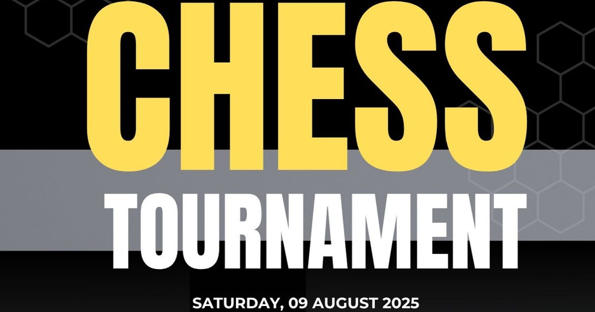 Official poster: Open Rapid Chess Tournament