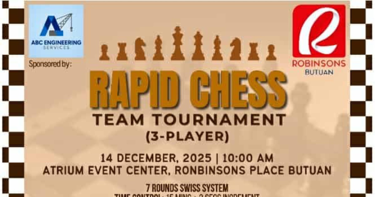 Official poster: Rapid Chess Team Tournament
