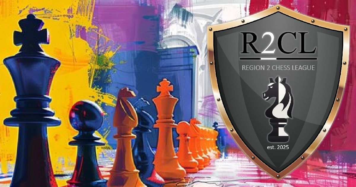 Official poster: Region 2 Chess League - Leg 2