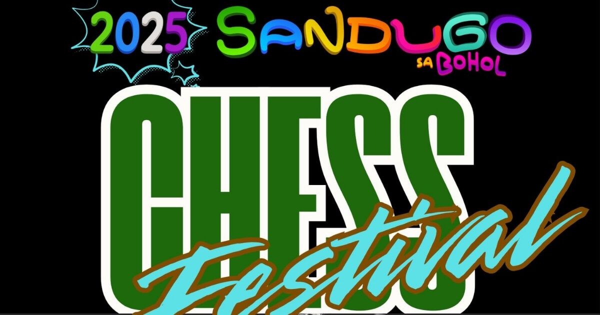 Official poster: 2025 Sandugo Chess Festival
