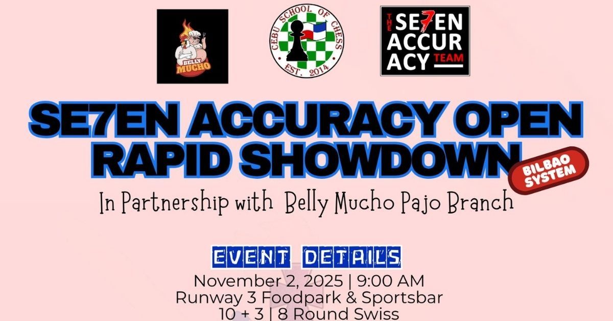 Official poster: Seven Accuracy Open Rapid Showdown Bilbao System