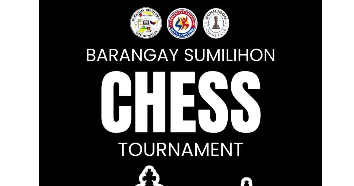 Official poster: Sumilihon Chess Tournament