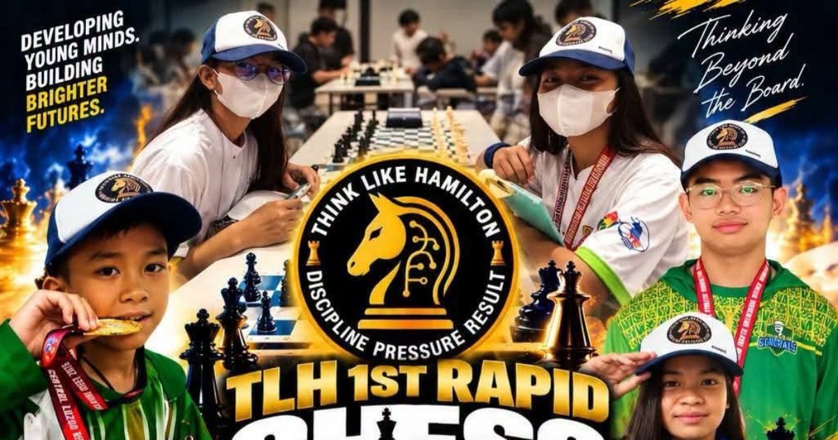 Official poster: TLH 1st Rapid Chess Tournament 2026