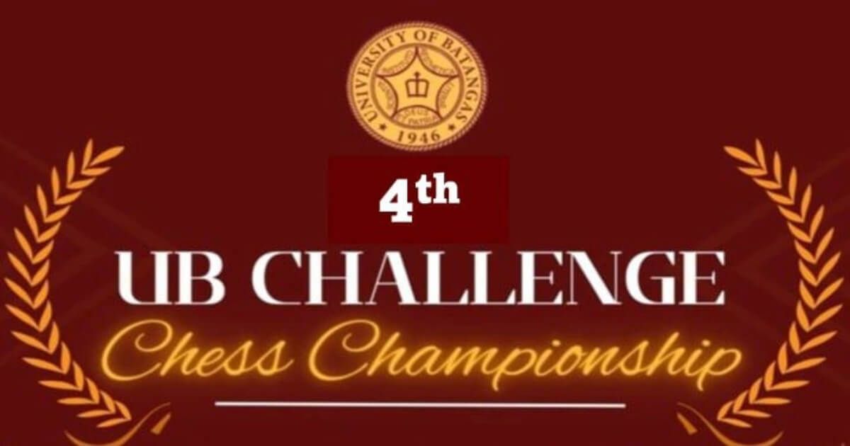 Official poster: UB Challenge Chess Championship